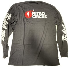 Motocross NITRO CIRCUS BMX + TEAM 199 LONG SLEEVES TEE T-SHIRT + OFFICIAL NEW