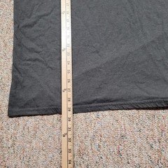 PrAna Shirt Mens XL Grey Pullover Cotton Graphic Logo Casual Outdoors