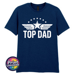Classic Top Dad Tee Funny Dad T Shirt Retro Print Father’s Day Gift for Dad Tee