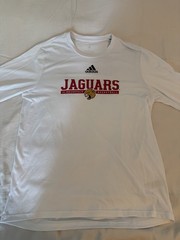 Adidas Jaguars IU Indianapolis Basketball Graphic Tee Men’s L White Long Sleeve