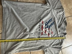 Vortex S Unisex Logo Tee Tshirt Grey Americana