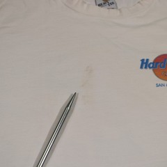 VTG Hard Rock Cafe Tshirt Mens XL White San Antonio Texas Guitar Snake Print USA