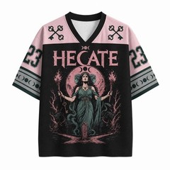 Hecate Graphic Print Jersey Polyester Breathable Quick Dry Comfortable T-Shirt