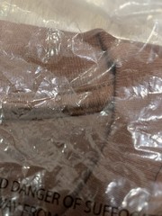 Supreme ‘Standard’ Brown Tee SS24 Size LARGE 100% Authentic NEW Ships Fast