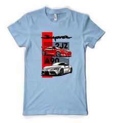Japanese Supra Sportcar Classic Custom Car Personalised Unisex Adult T Shirt