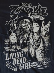 Rob Zombie Shirt- Living Dead Girl Officially Licensed Fright Rags Sold Out Rare