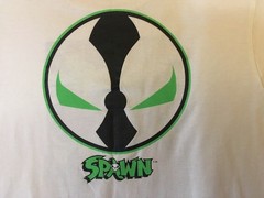 🔥Todd McFarlane Spawn SUPER RARE 1992 Vintage T-Shirt (L) Pre-owned!🔥