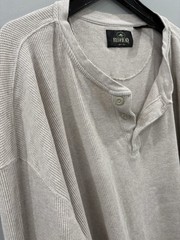 Redhead 5XL Heavyweight Thermal Henley Waffle Knit 100% Cotton Long John Shirt