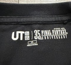 Uniqlo Final Fantasy One Mage 35th Anniversary UT Shirt Adult Size US Small Game