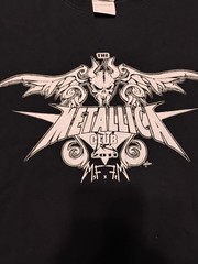 Metallica Club Adult T shirt Size XL 2011 Forever Double Sided Graphic in Black
