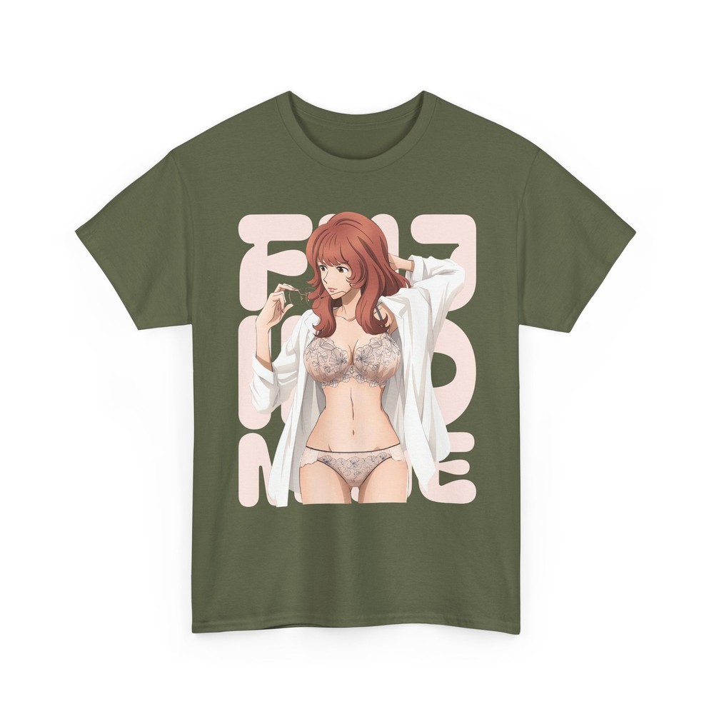 Sexy and Naughty Fujiko Mine from Lupin III n.2 Anime Graphic T-Shirt