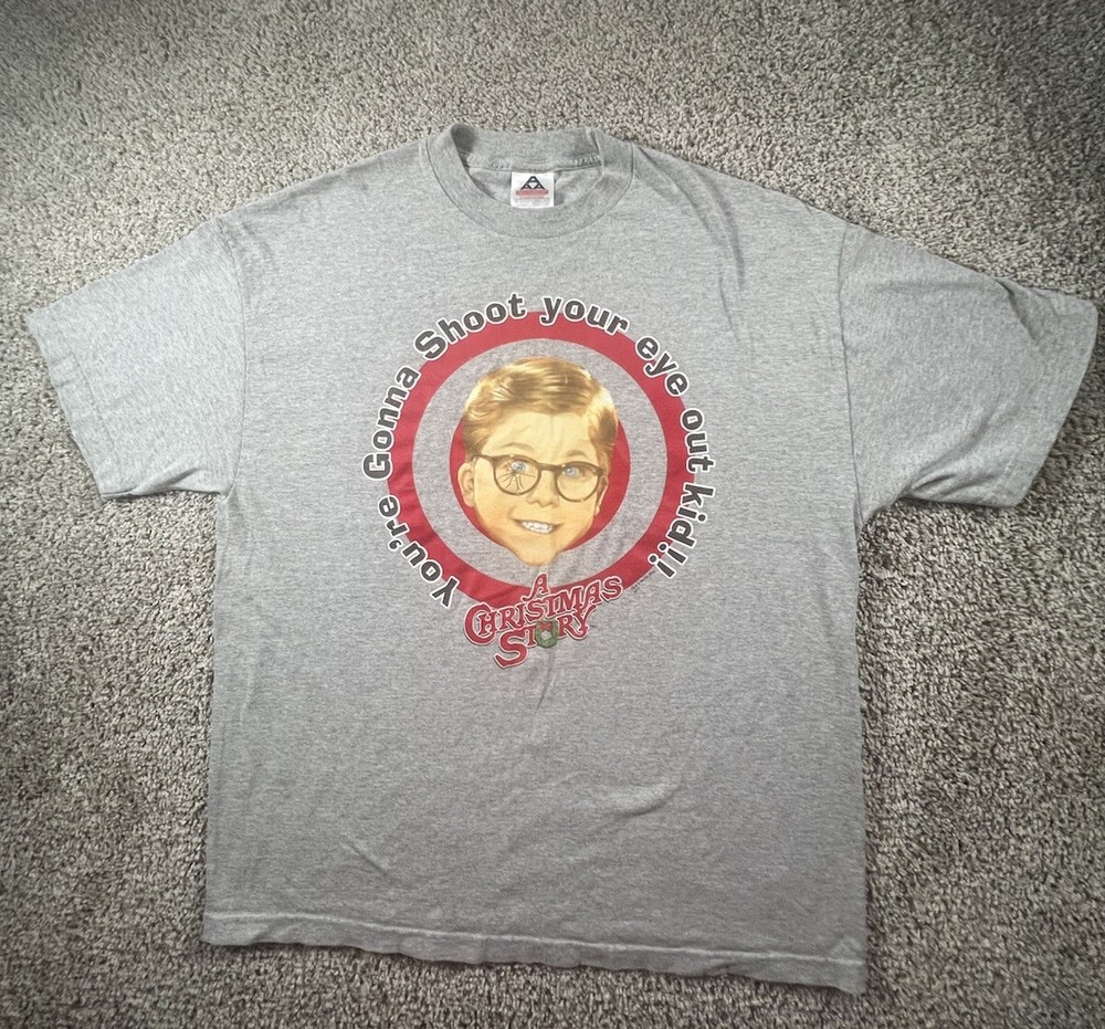 Vintage Y2K A Christmas Story ‘You’ll Shoot Your Eye Out Kid!!’ Movie Promo
