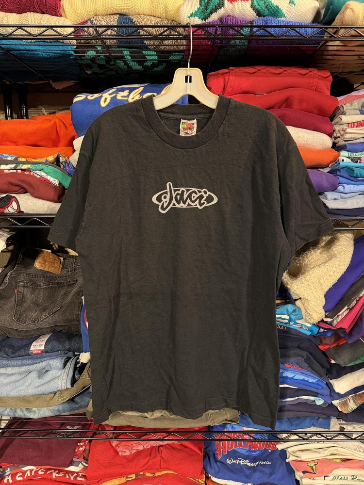 Vintage Jaci Na Na Na Yeah Music Shirt Mens Large Black Fruit Of The Loom Tee