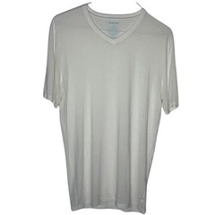 Tommy John Second Skin White V-Neck Undershirt Mens Large 1159103