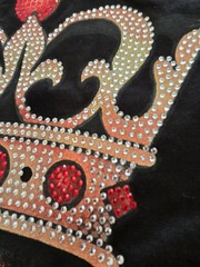 Christian Audigier size XL Embellished Graphic T-shirt Black.