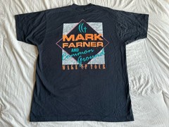 VTG 1987 Mark Farner Common Ground Cross Jesus Christ Tour Tee Grand Funk USA