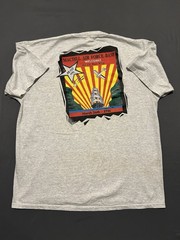 Vintage MacDill Air Force Base Shirt Mens XXL 2XL Grey Jerzees Air Fest 1994 AFB