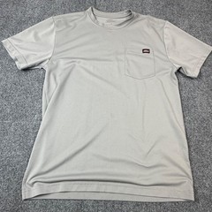 Dickies Mens Gray Short Sleeve Pocket T-Shirt Performance Work Tee Size M