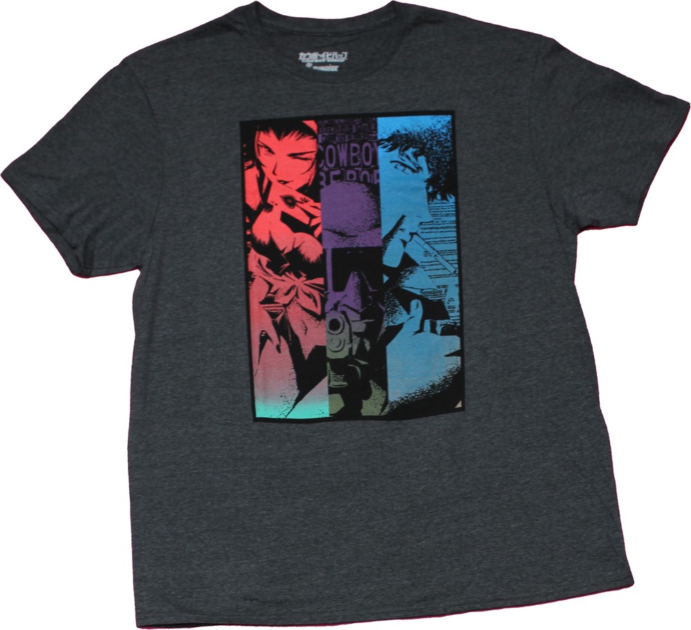 Cowboy Bebop New Adult T-Shirt – Three Color Spike Image