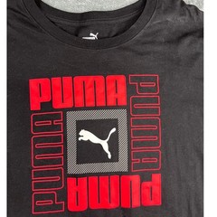 men’s 3XL black and red Puma t-shirt good condition