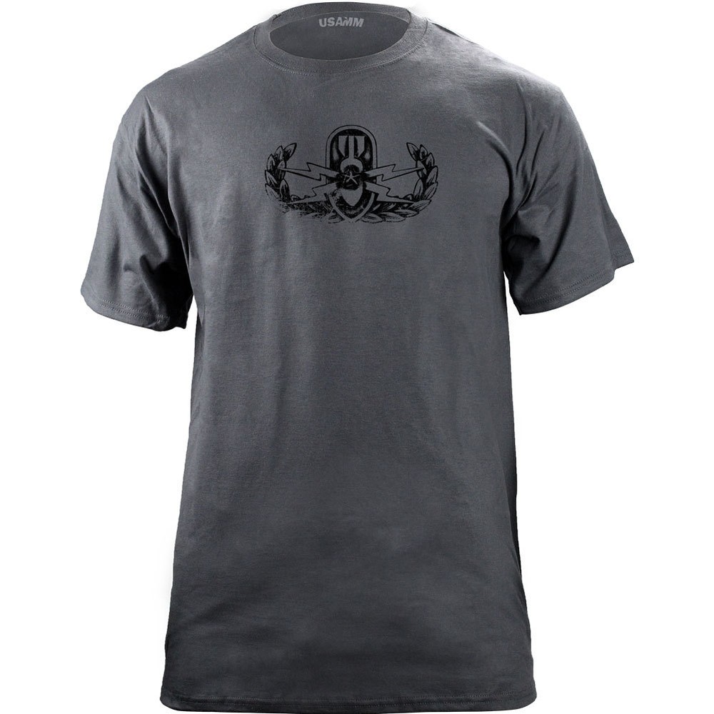 Vintage Army EOD Senior Badge Subdued Veteran T-Shirt