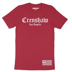 California Crenshaw LA Los Angeles OG Flag Graphic Design Hip Hop Men’s T Shirt