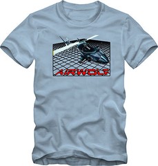 AIRWOLF HELICOPTER T-Shirt fun 80s TV show – many color options pilot heli fan