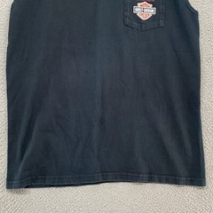 Harley Davidson Tank Mens Large USA Made Y2K Eagles Pacific Patriotic Hawaii