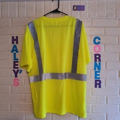 RADIANS Rad Wear Ansi Class 2 Hi Vis Green Safety T-shirt 2xl