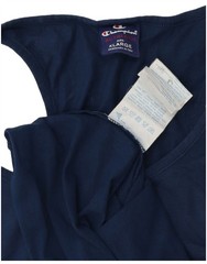 Champion Mens Vest Top XL Navy Blue Cotton UA08