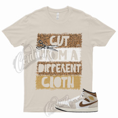 CUT T Shirt to Match 1 Mid Brown Elephant Orewood Brown Light British Tan Sail