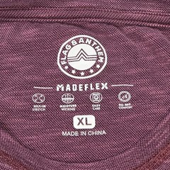 Flag & Anthem Madeflex Heather Core T Shirt Men’s Size XL Maroon Pink