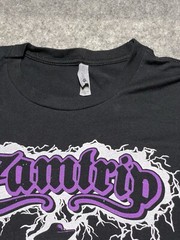 ZAMTRIP Rock n ROll Band Black Shirt Medium Ride ’em Rodeo Cowboy Lightning Tour