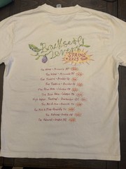 The Backseat Lovers Spring 2025 Tour T-Shirt Size Small