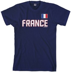 Threadrock Men’s France National Team T-shirt French Pride