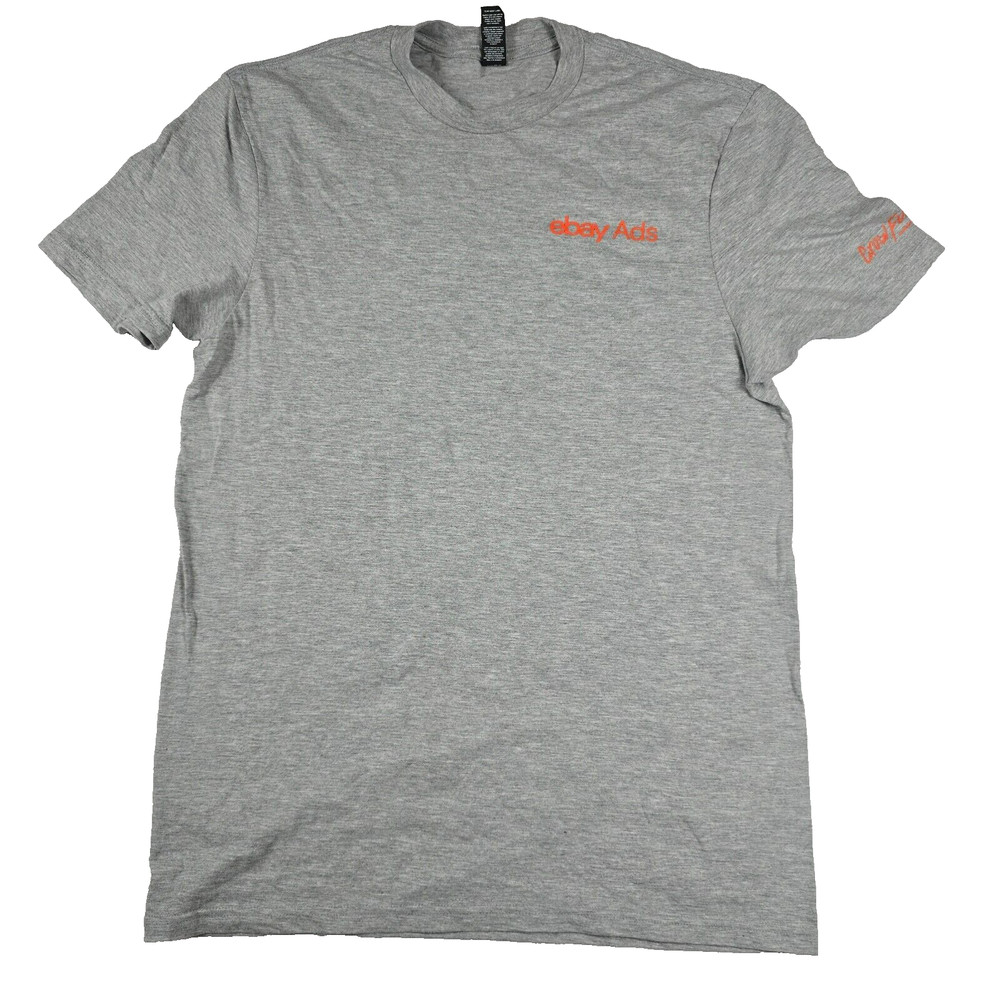 Ebay Advertising Ads Grow Further Men’s Medium Grey T Shirt