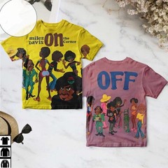3D AOP Miles Davis – On The Corner Album 3D Unisex Shirt All Size LO796