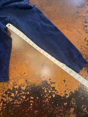 Polo Ralph Lauren Long Sleeve Thermal Shirt Mens Large Navy Blue Waffle Knit