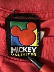 Mickey Mouse T-Shirt Adult Oversized Sleep Shirt One Size Fits Most Vintage