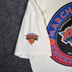 Vintage New York Knicks Shirt Mens XL White 90s NBA Basketball 1996 Speedo Rare
