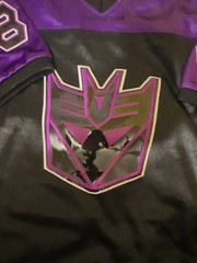 NEW Transformers Decepticons Megatron Sz XL Jersey Official Licensed Hasbro 2002