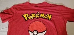 Pokemon Poke Ball T Shirt Men”s Size XL Red Short Sleeve Used – Very Good
