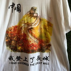 NWT Great Wall of China Souvenir T-Shirt XL Extra Large