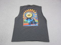 Vintage Harley Davidson Shirt Mens Extra Large XL Gray Big Barn Tank Top 80s