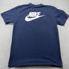 Nike Stranger Things Hawkins High School Shirt Mens Medium Blue Graphic Tee