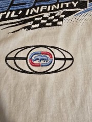 Ecko Unltd x JT Racing size XL “Writing All Wrongs” T-shirt White.