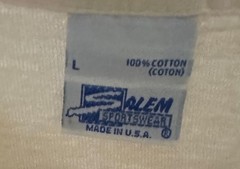 VTG 1993 Reggie Miller Indiana Pacers Salem Sportswear Big Head Shirt Size L