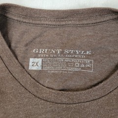 Grunt Style T Shirt Men XXL Patriot Military Tactical Veteran Police USA 609