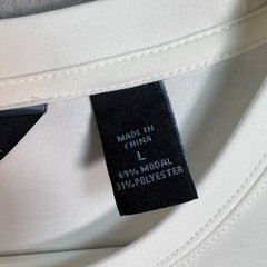 Scott Barber Mens White Modal Blend T-Shirt Size Large Short Sleeve