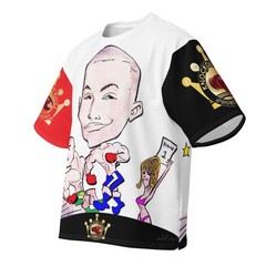 Knockout Kings Promotions Fight Sports White Oversized Cotton T-Shirt